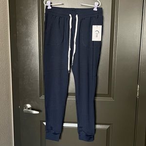 Zyia Navy Cozy Joggers